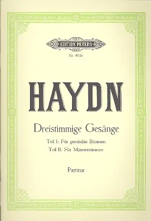 Dreistimmige Gesänge Band 1 Markenprodukt