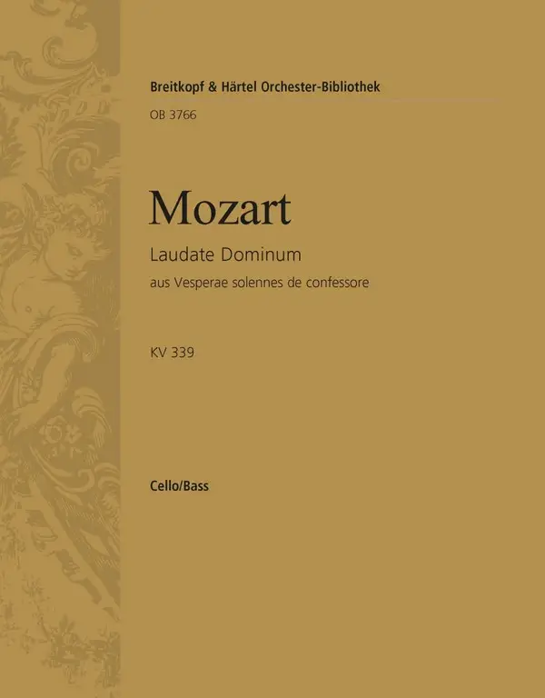 Laudate Dominum aus 'Vesperae solennes de Confessore' C-Dur KV339 Sichere Zahlung