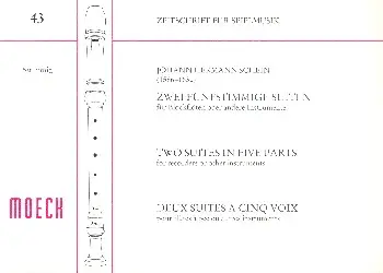 Solange Der Vorrat Reicht 2 5stimmige Suiten für Blockflöten