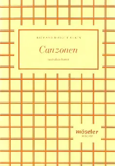Canzonen nach alten Texten Sonderaktion