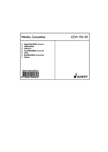 Concertino Bestpreis