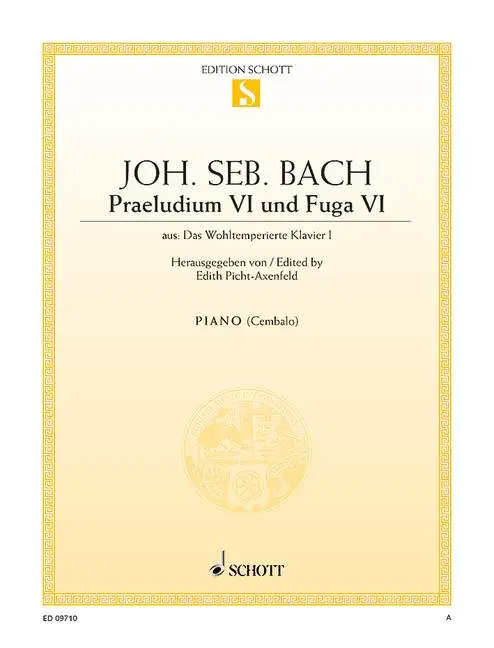 Praeludium VI und Fuga VI d-Moll BWV 851 Garantierte Lieferung
