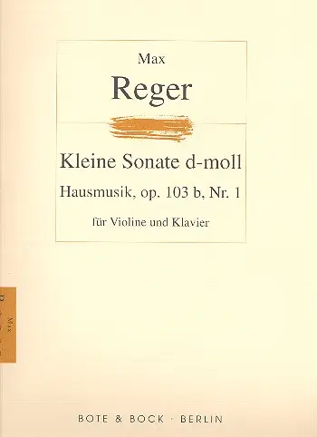Kleine Sonate d-Moll Nr.1 op.103b Neu