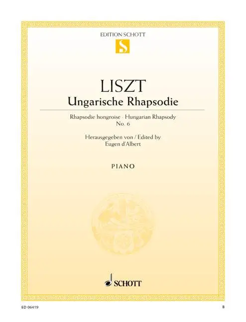 Abverkauf Ungarische Rhapsodie Nr.6