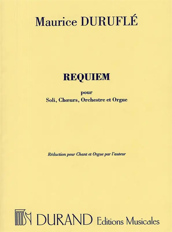 Requiem op.9 Neue Ware