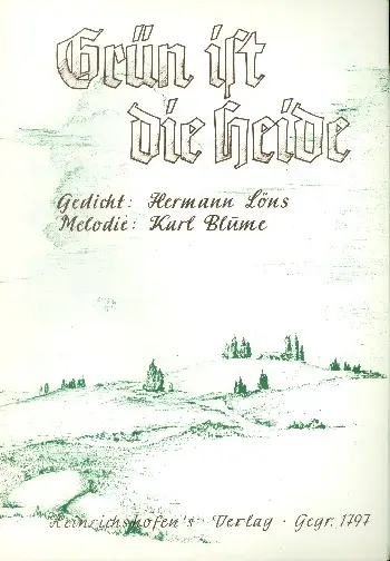 Begrenztes Angebot Grün ist die Heide für