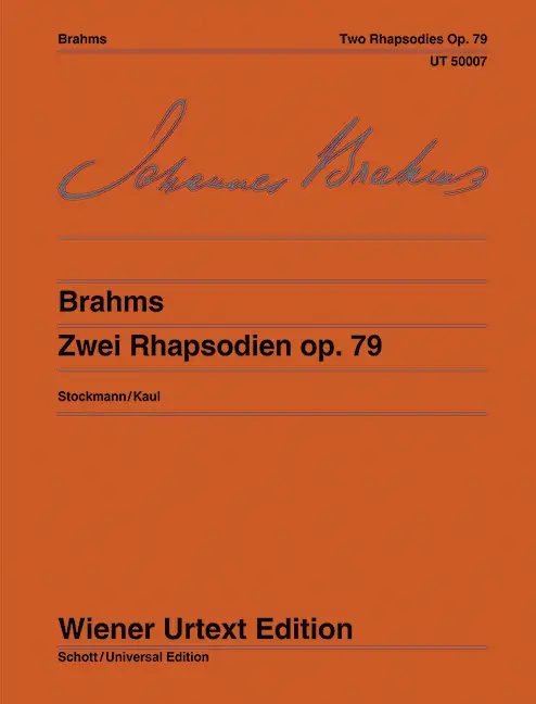 2 Rhapsodien op.79 Geprüft