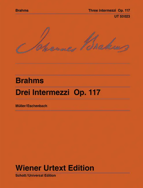 3 Intermezzi op.117 Günstig