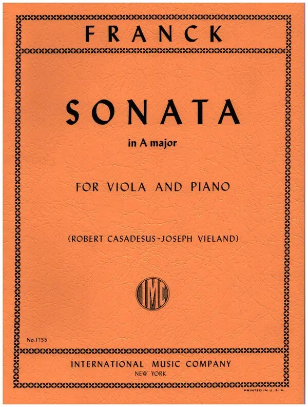 Sonata a major Sofort Bestellen