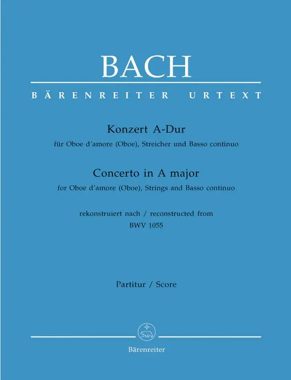 Beliebt Konzert A-Dur BWV1055