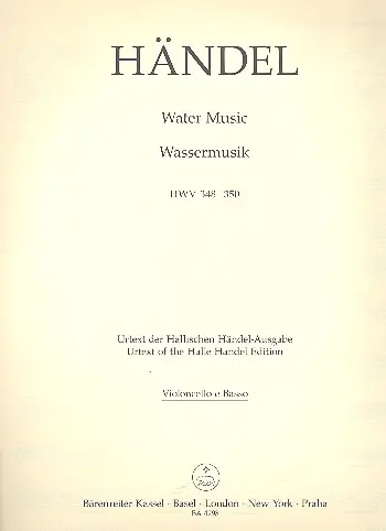 Billig Wassermusik HWV348-350