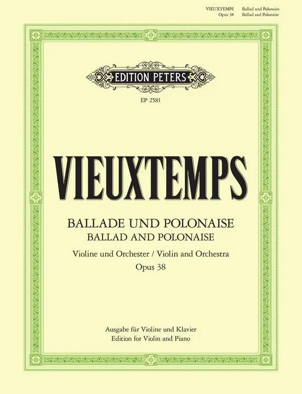 Mega-Angebot Ballade und Polonaise op.38