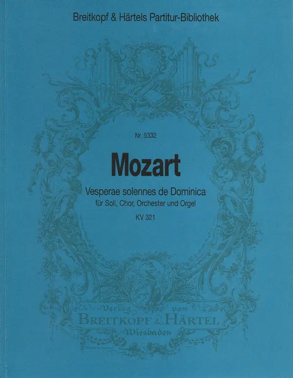 Vesperae de Dominica KV321 Solange Der Vorrat Reicht