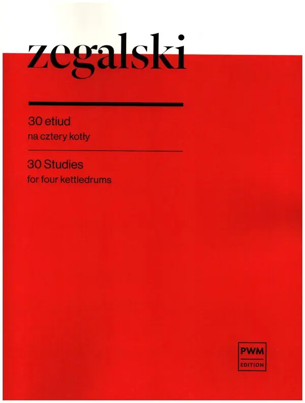 Kostenloser Rückversand 30 Etüden