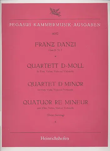 Versand Am Gleichen Tag Quartett d-Moll op.56,2