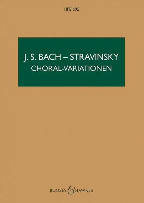 Top-Preis Choral-Variationen HPS 695