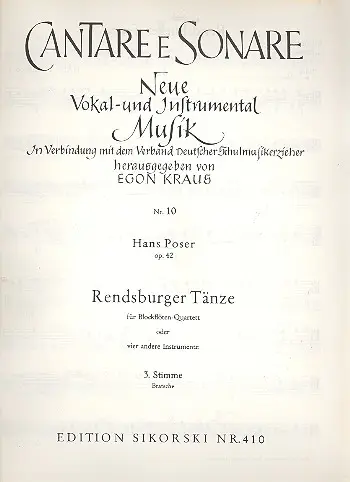 Aktuell Rendsburger Tänze op.42