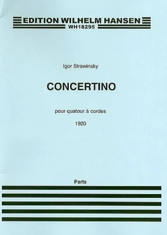 Angebot Concertino for string quartet