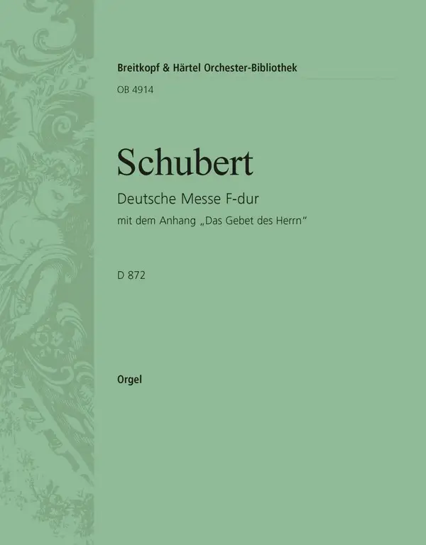 Deutsche Messe F-Dur D872 Neuheit