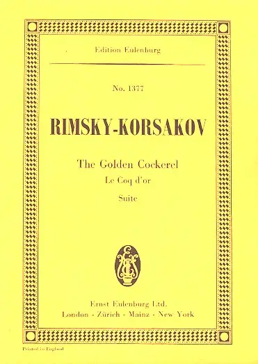 The Golden Cockerel Suite Expressversand