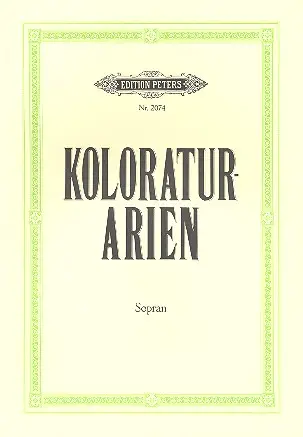 Neuheit Koloratur-Arien