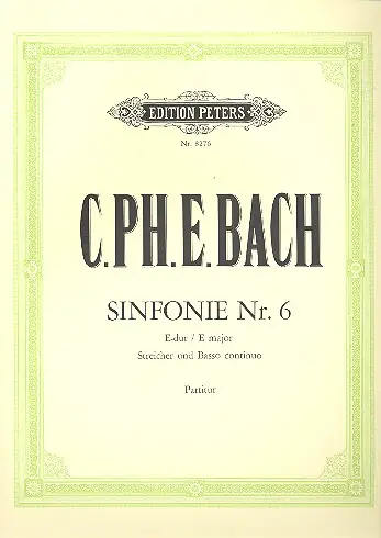 Sinfonie E-Dur Nr.6 Wq182,6 Wochenendangebot