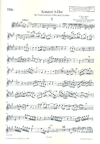 Bestpreis Konzert A-Dur