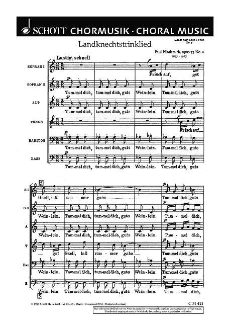 Aktuell Lieder nach alten Texten op. 33