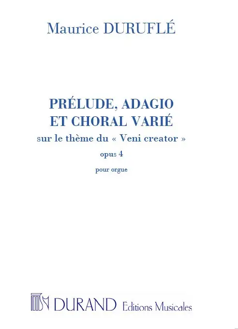 Online Kaufen Prélude, Adagio et Choral varié sur