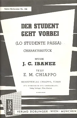 Nur Heute Der Student geht vorbei: