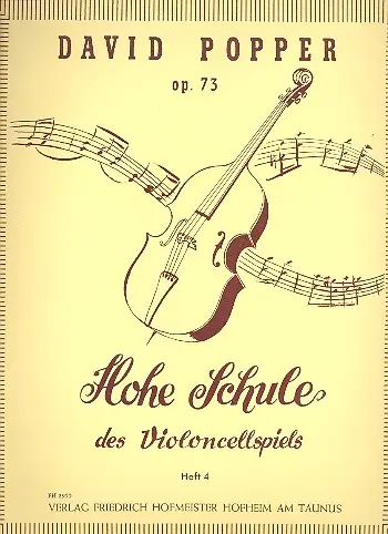 Hohe Schule des Violoncellspiels op.73 Band 4 Finale Aktion