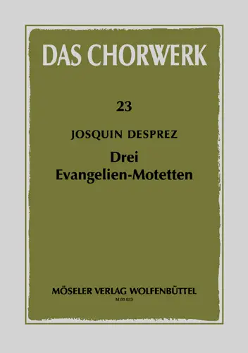 3 Evangelien-Motetten Kostenloser Versand