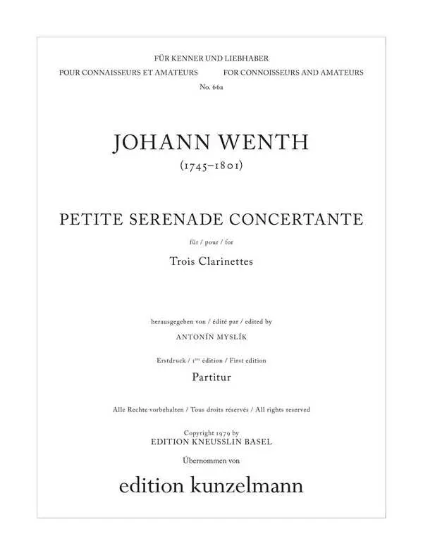 Petite sérénade concertante Mega-Angebot