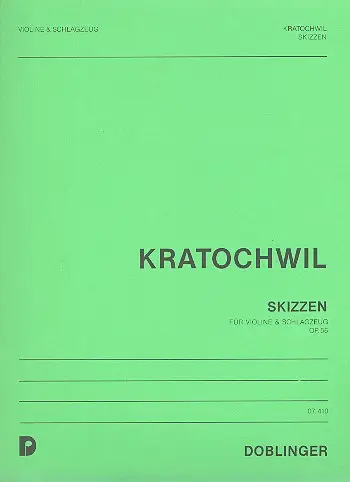 SKIZZEN FUER VIOLINE & SCHLAG- Versand Am Gleichen Tag