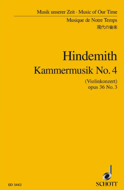 Direktkauf Kammermusik Nr. 4 op. 36/3