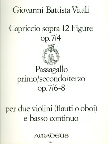 Capriccio sopra 12 figure op.7,4 et passagallo op.7/6-8 Top-Angebot