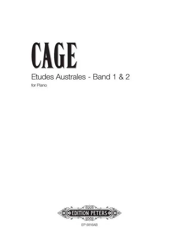 Etudes Australes Vol.1-2 Billig