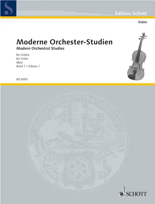 Sale Moderne Orchesterstudien Band 1