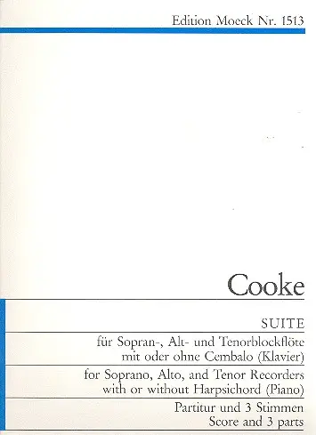 Suite für 3 Blockflöten (SAT) Echt