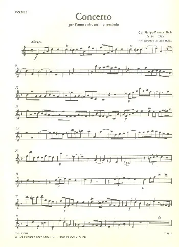 Preisknaller Concerto d-Moll