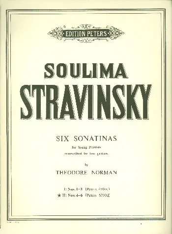 Six sonatinas nos. 4-6 Kostenloser Versand