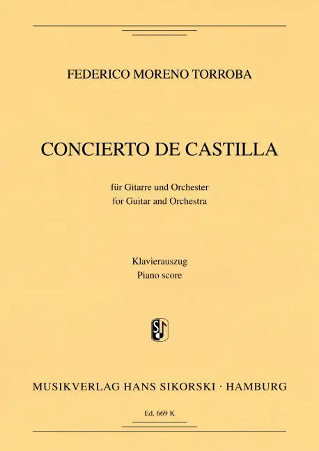 Kastilianisches Konzert für Top-Seller