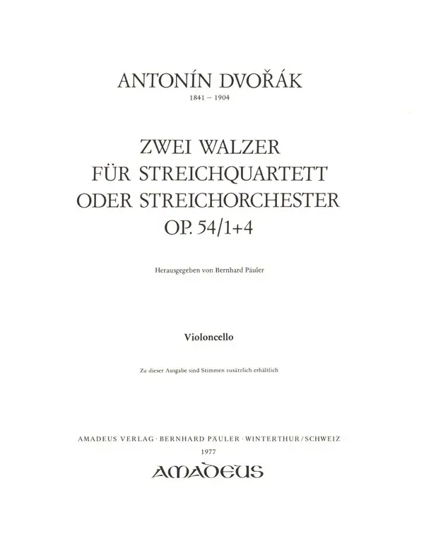 2 Walzer aus op.54 Sichere Zahlung