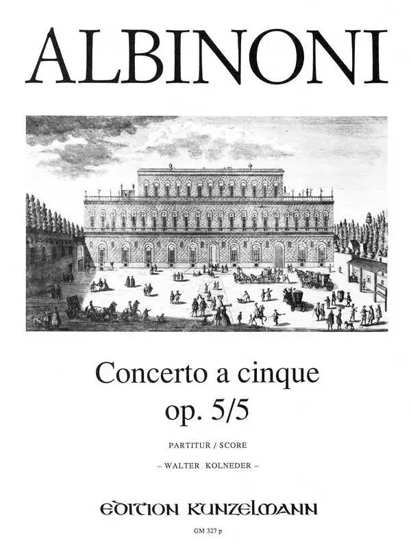 Top-Seller Concerto à cinque a-Moll op.5,5