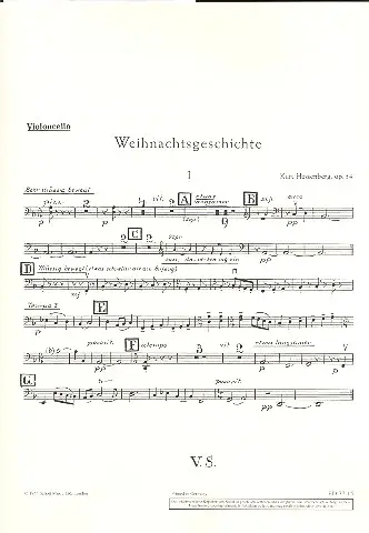 Weihnachtsgeschichte op. 54 Knallerangebot