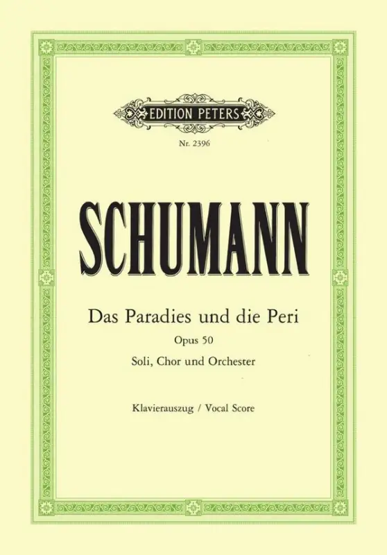 Das Paradies und die Peri op.50 Gratis Versand