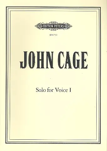 Solo for Voice 1 Preisreduziert