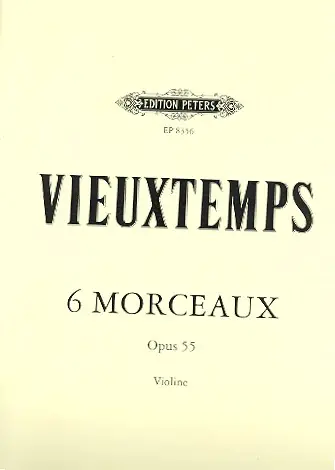 6 morceaux op.55 Begrenztes Angebot