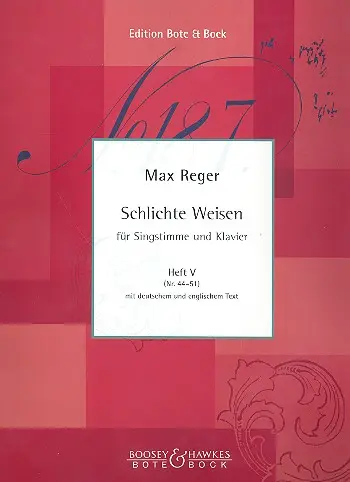 Schlichte Weisen op.76 Band 5 - Aus der Kinderwelt Neu