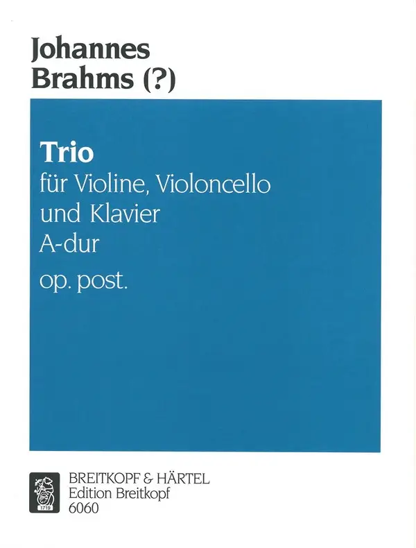 Billig Klaviertrio A-Dur op.post.